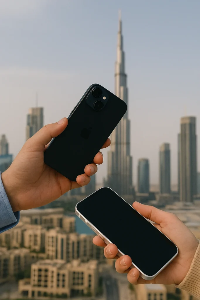trade phone for phone in dubai