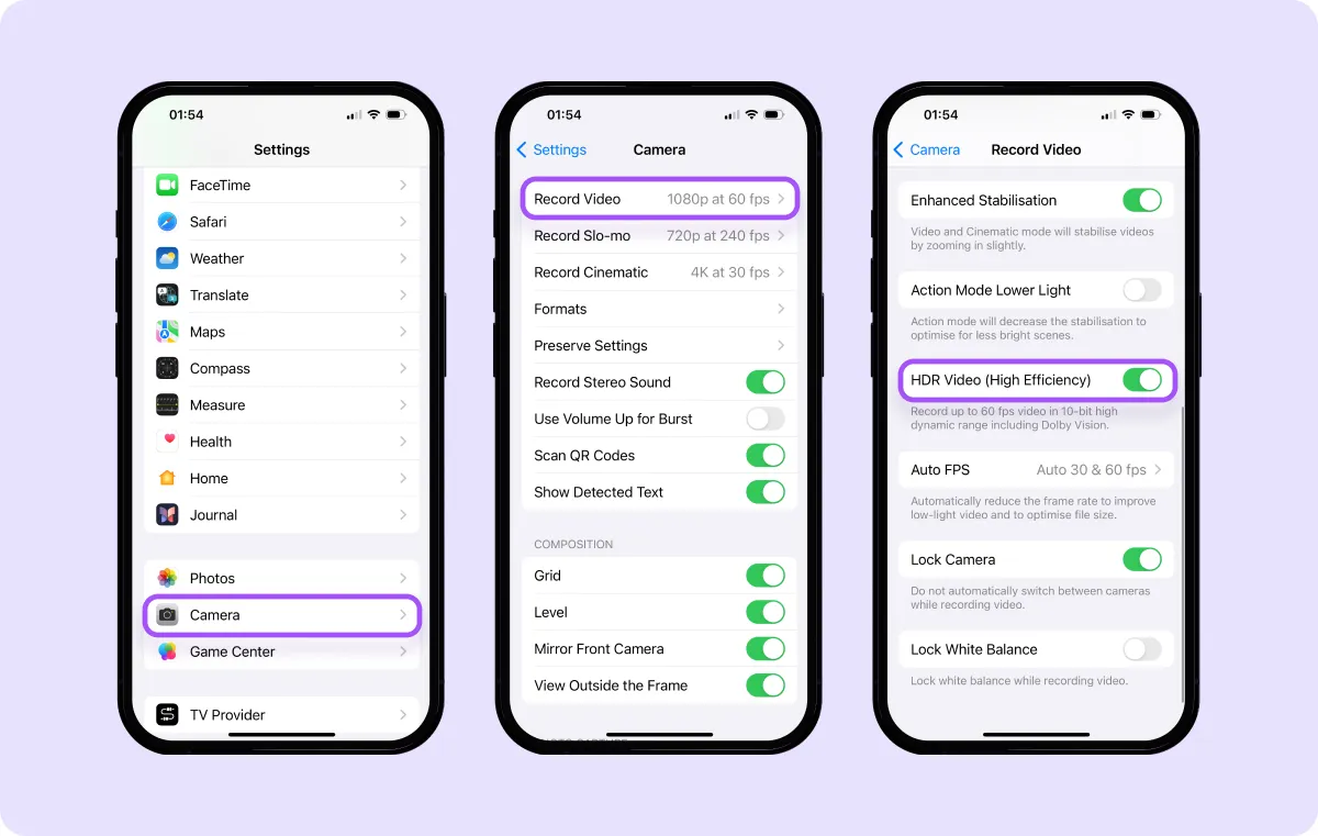 iPhone Camera Quality Photo Settings You Should Enable