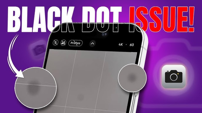 iPhone 15 Camera Black Spots After Moisture? What to Check