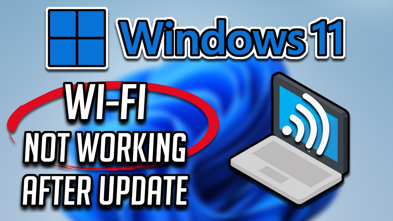 Laptop Wi-Fi Not Working After Update? Repair Solutions
