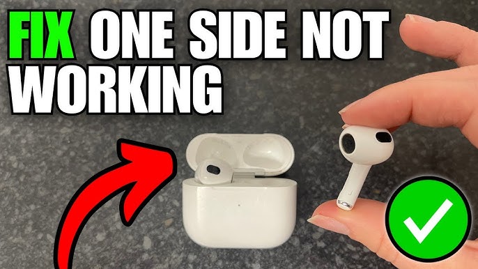 AirPods One Side Not Working? Professional Reset & Repair Tips