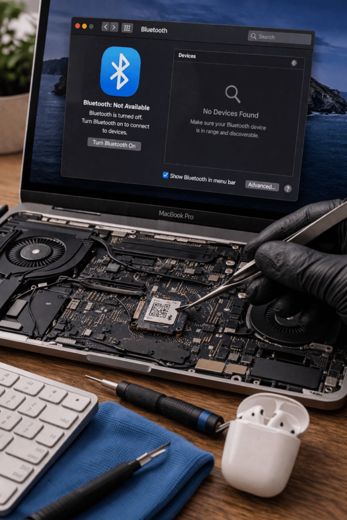 MacBook Bluetooth Repair Dubai