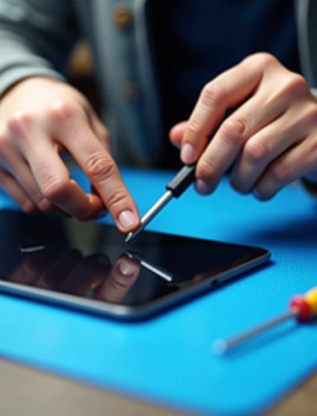 iPad button repair in Dubai - Milaaj