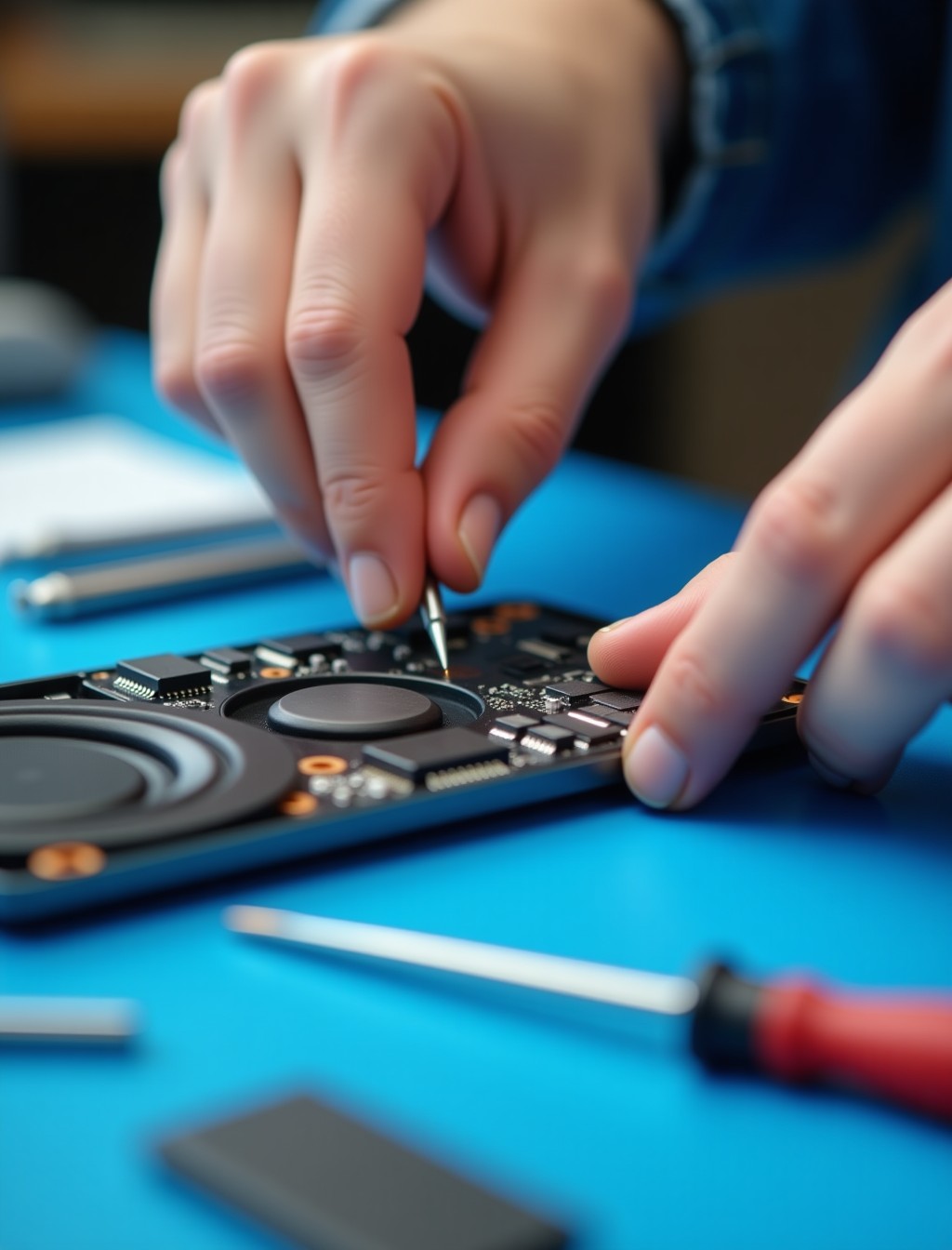 iPad speaker repair in Dubai - Milaaj