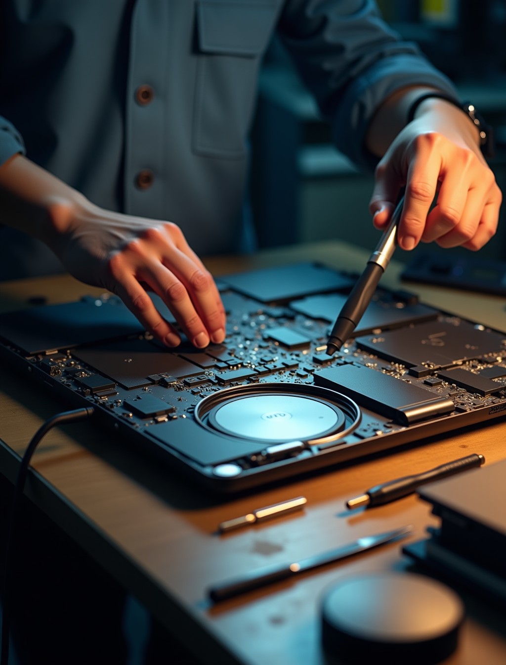 Laptop water damage repair in Dubai - Milaaj