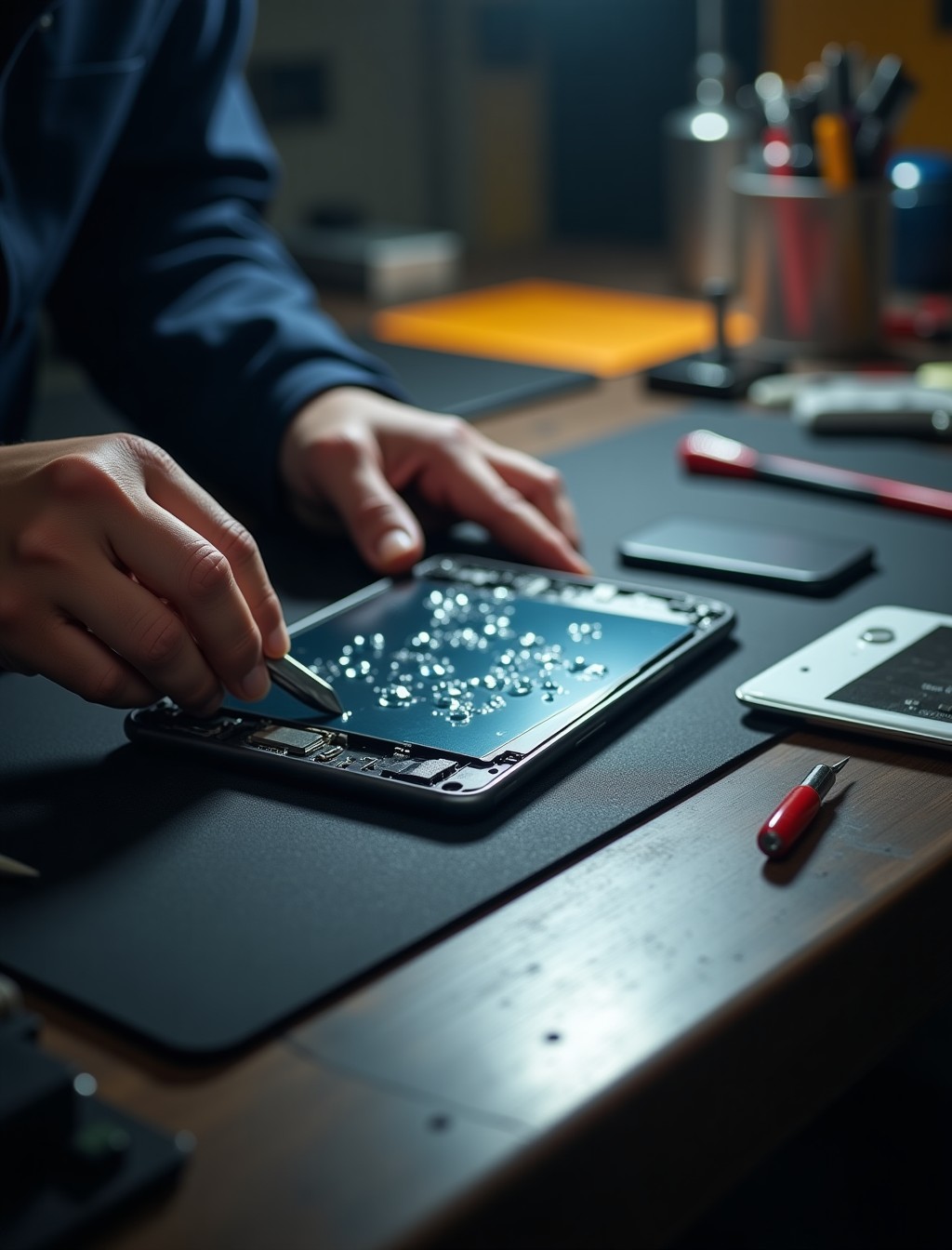 Tablet water damage repair in Dubai - Milaaj