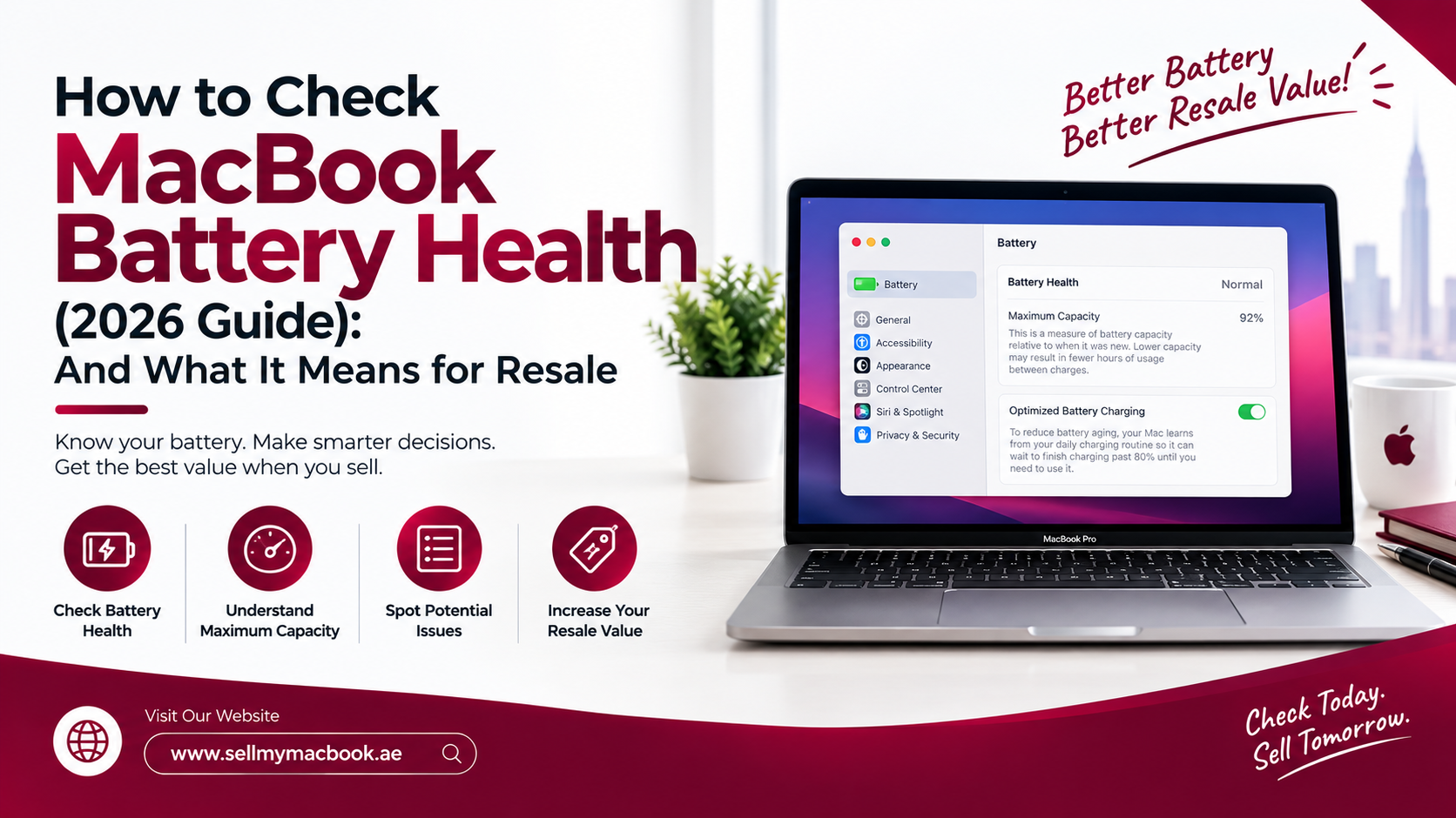 How to Check MacBook Battery Health (2026 Guide): And What It Means for Resale