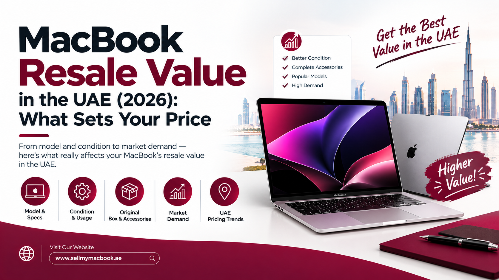 MacBook Resale Value in the UAE (2026): What Sets Your Price