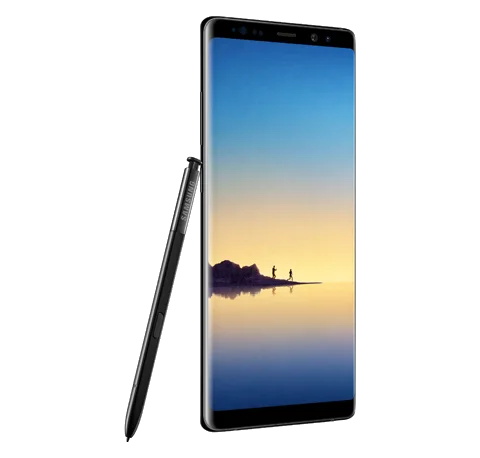 Samsung Galaxy Note8 front product view