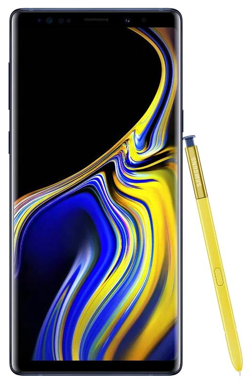 Samsung Galaxy Note9 front product view