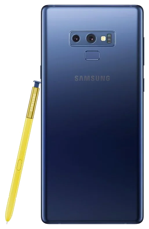 Samsung Galaxy Note9 rear product view