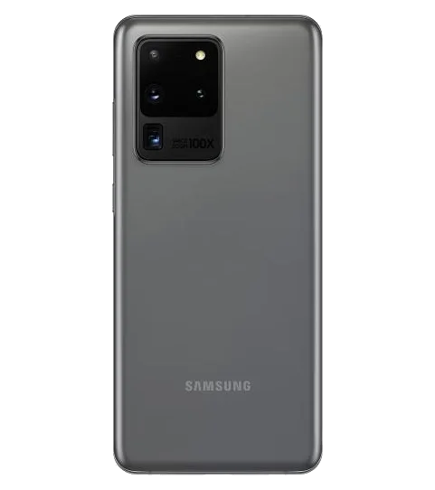Samsung Galaxy S20 Ultra rear or folded product view