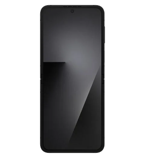 Samsung Galaxy Z Flip7 FE front or unfolded product view