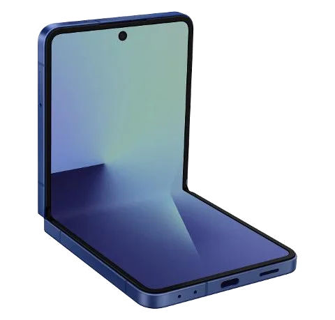 Samsung Galaxy Z Flip7 front or unfolded product view