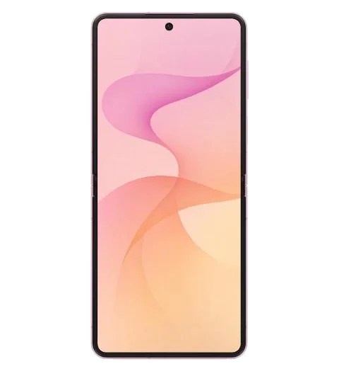 Samsung Galaxy Z Flip8 front or unfolded product view